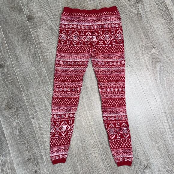 MOSSIMO SUPPLY CO Women’s Red White Holiday Print Pajama Pants - Picture 7 of 8